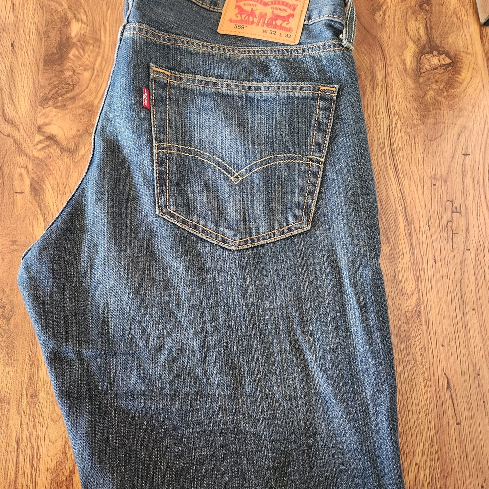 Levi's Relaxed Blue Denim Jeans